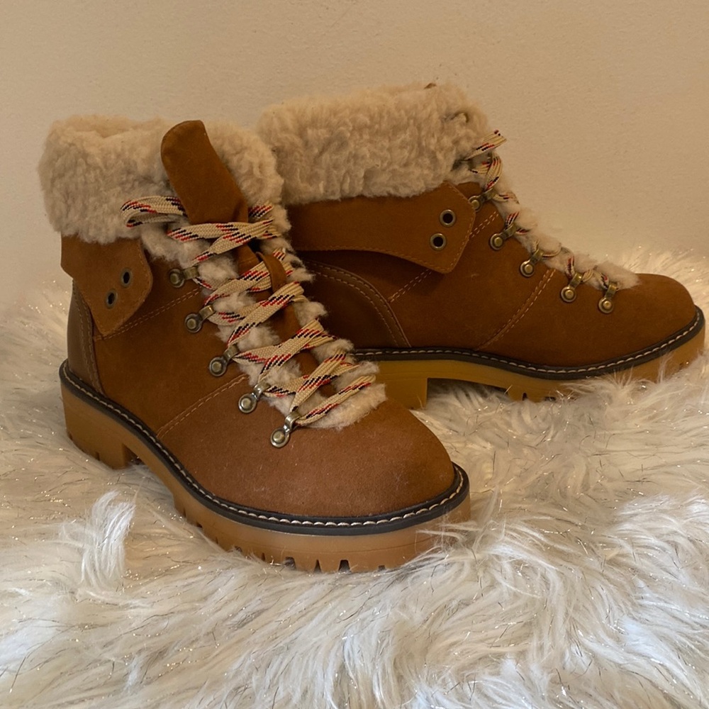 Time and tru ankle combat boot